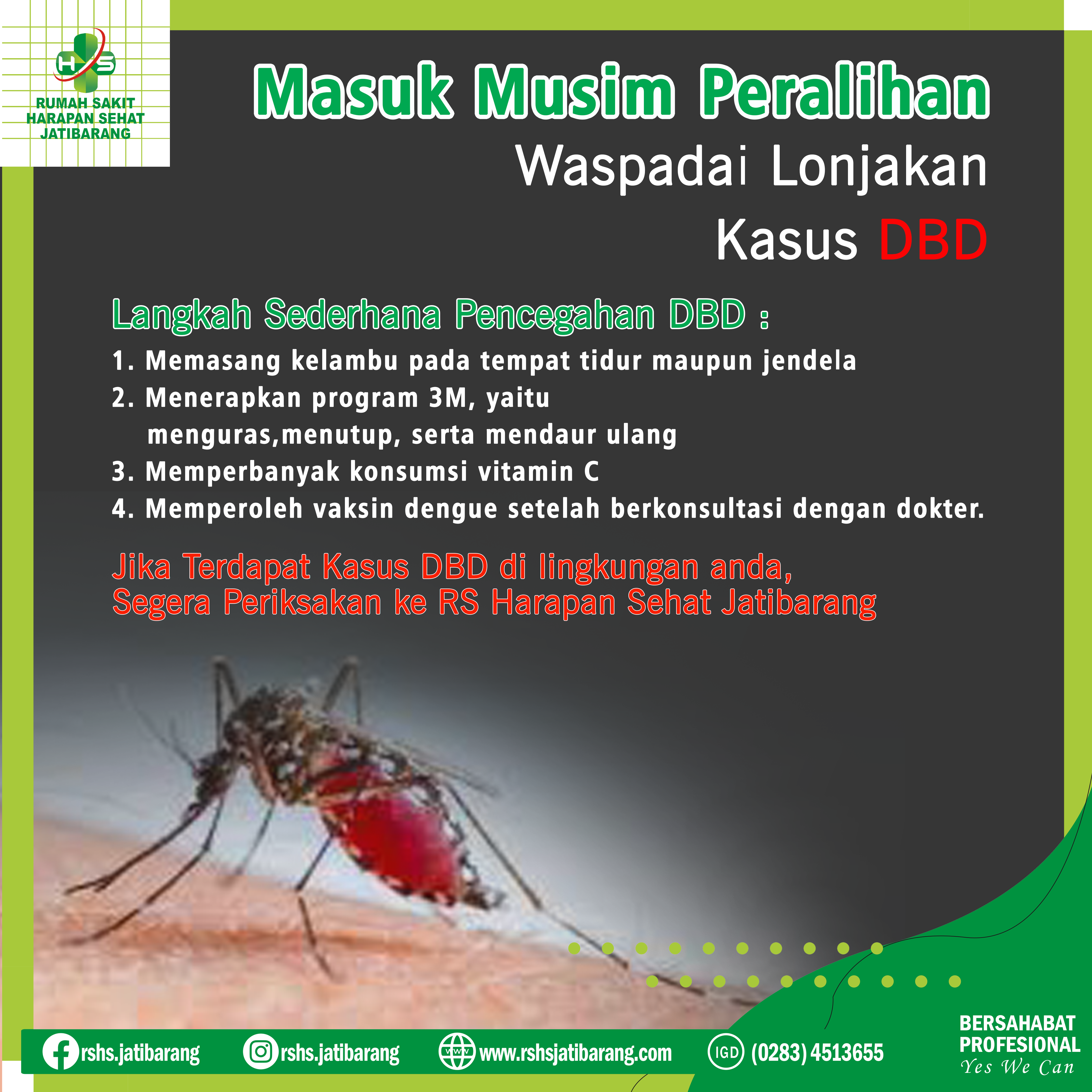 Masuk Musim Peralihan Waspada Lonjakan Kasus Demam Berdarah Dengue (DBD)
