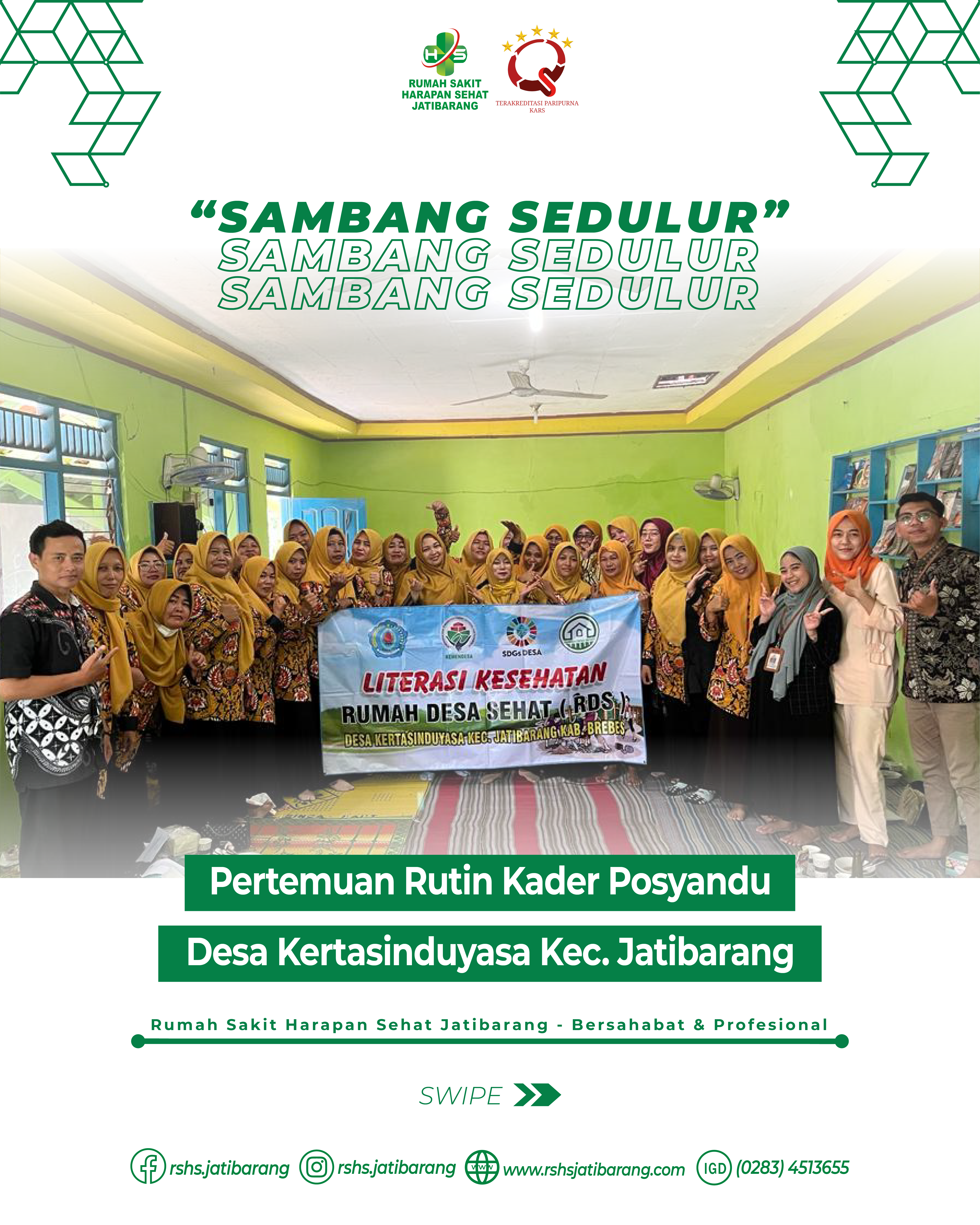 SAMBANG SEDULUR KADER POSYANDU DESA KERTASINDUYASA